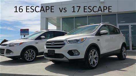 ford escape models comparison